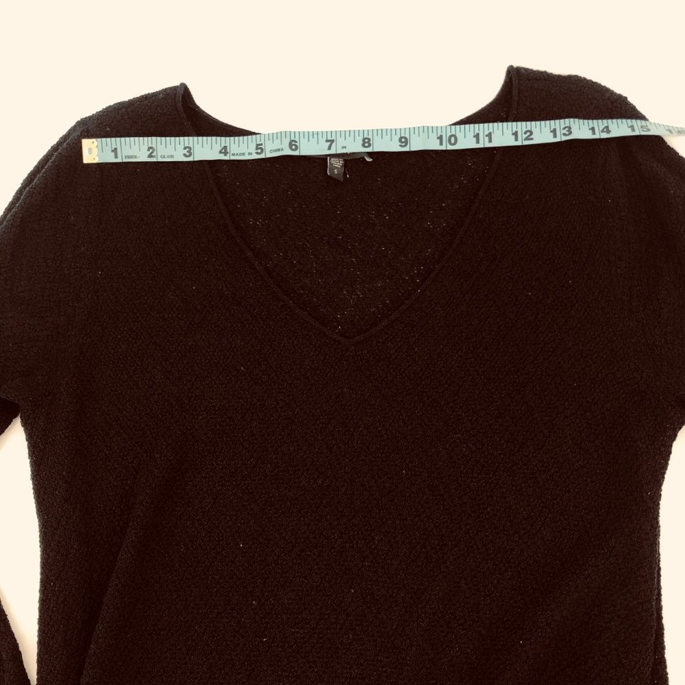 Eileen Fisher Wool Stretchy Tunic Hi-Low Hem - Picture 6 of 12